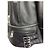 Christopher Kane Lederjacke Schwarz mit Tartan Kragen Biker Jacke Mehrfarben - Ansicht 13