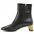 Gucci Botas de tacón de cristal Arielle Negro - vista 13