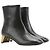 Gucci Botas de tacón de cristal Arielle Negro - vista 2