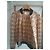 Giacca Bomber Céline Marrone Oro Seta D'oro - vista 10