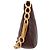 Timeless Bolsa hobo Chanel CC em couro marrom com corrente mista acolchoada Vermelho - vista 2