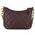 Timeless Bolsa hobo Chanel CC em couro marrom com corrente mista acolchoada Vermelho - vista 3
