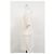 Vestido mini con efecto de cuello en la espalda Sandro Paris en viscosa blanca Blanco Crudo - vista 7