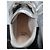 Sneakers Oversized Alexander Mcqueen in pelle metallica argento Metallico - vista 22
