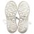Sneakers Oversized Alexander Mcqueen in pelle metallica argento Metallico - vista 7
