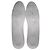 Sneakers Oversized Alexander Mcqueen in pelle metallica argento Metallico - vista 8