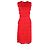 Stella Mc Cartney Vestido midi com franjas Emma Stella McCartney em poliéster vermelho - vista 4