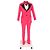 Set giacca e pantaloni in lana rosa con revers a contrasto Gucci - vista 4