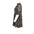 Vestido mini de cuello alto con estampado paisley en seda marrón Ulla Johnson - vista 5