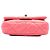Chanel Mini Flap de piel de cordero acolchada rosa Funky Town - vista 3
