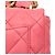 Chanel Mini Flap de piel de cordero acolchada rosa Funky Town - vista 9