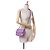 Chanel Mini Borsa in Pelle di Agnello Viola con Catena Candy Porpora - vista 11