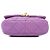 Chanel Mini Borsa in Pelle di Agnello Viola con Catena Candy Porpora - vista 3