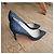 Christian Louboutin Pigalle glitter 100 Nero - vista 5