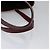 Borsa a Spalla Burberry Nova Check PVC Beige Rosso Vino Argento Auth EC077 Bordò - vista 7