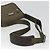 Borsa a spalla in nylon khaki Auth ti2863 di BURBERRY Cachi - vista 7