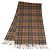 Autre Marque Sciarpa in cashmere Nova Check di Burberrys marrone Auth am7873