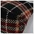 Borsa a mano in lana a quadri Nova Burberry rossa e nera Auth hk2273 Nero Rosso - vista 14