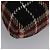 Borsa a mano in lana a quadri Nova Burberry rossa e nera Auth hk2273 Nero Rosso - vista 15