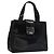 Borsa a mano Vala in smalto nero Salvatore Ferragamo Auth bs22866