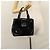 Borsa a mano Vala in smalto nero Salvatore Ferragamo Auth bs22866 - vista 21