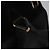 Bamboo Zaino GUCCI in pelle scamosciata nera e oro 003 1705 0030 Auth nb031 Nero D'oro - vista 15