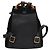 Bamboo Zaino GUCCI in pelle scamosciata nera e oro 003 1705 0030 Auth nb031 Nero D'oro - vista 2