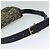Céline Borsa a spalla Celine C Sulky in tela blu navy Auth EC321 - vista 7