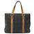 Céline Borsa a mano in tela Macadam CELINE C in suede grigio e oro Auth mr1055 Marrone D'oro - vista 13