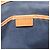 Céline Borsa a mano in tela Macadam CELINE C in suede grigio e oro Auth mr1055 Marrone D'oro - vista 17