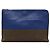Céline Pochette in pelle blu oro Auth ti2920 D'oro - vista 13