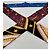 Foulard Choker Burberry in Seta Multicolore - vista 3