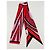 Sciarpa Burberry in seta multicolore 180cm x 8cm - vista 5