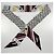Foulard Choker Burberry in Seta Multicolore - vista 8