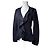 Vintage Courreges Paris Trench 38/M Marineblau