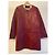 Bordeaux weiche Lederjacke Tara Jarmon