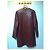 Bordeaux weiche Lederjacke Tara Jarmon - Ansicht 2