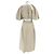 Maje Vestido AJE T.UK 10 de lino Beige - vista 2