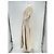 Maje Vestido AJE T.UK 10 de lino Beige - vista 4