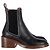 Stivali Chelsea Chloé Mallo in pelle di vitello nera Marrone Rosso