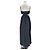 Autre Marque Vestido VENROY T.International S Algodón Negro - vista 2