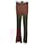 Autre Marque NON SIGNE / UNSIGNED Trousers T.International S Polyester Brown  ref.2109210