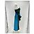 Autre Marque UNTERSCHRIFTLOS / UNTERSCHRIFTLOS Kleider T.US 6 Polyester Marineblau - Ansicht 3