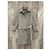 Abrigo Burberry de tweed gris - vista 2