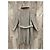 Abrigo Burberry de tweed gris - vista 3