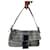 Fendi Baguette Toile Bleu Beige  ref.2109245