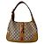 Borsa Gucci Jackie GG Supreme tela e pelle beige