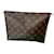 Louis Vuitton Toiletry Bag Brown Cloth  ref.2109249