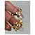 Orecchini Givenchy dorati con logo D'oro  - vista 5