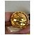 Orecchini a Clip Barocchi Vintage di Chanel D'oro - vista 4